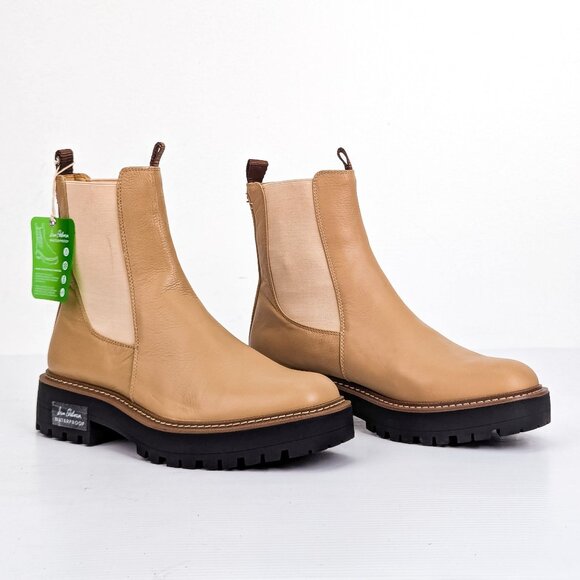 Sam Edelman Women Laguna Sesame Comfortable Chelsea Suede Boots size 10 - Picture 1 of 7